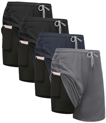 Dry Tek Shorts - Moisture Wicking Athletic Performance Shorts